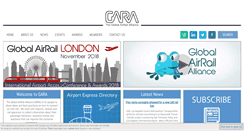 Desktop Screenshot of globalairrail.com